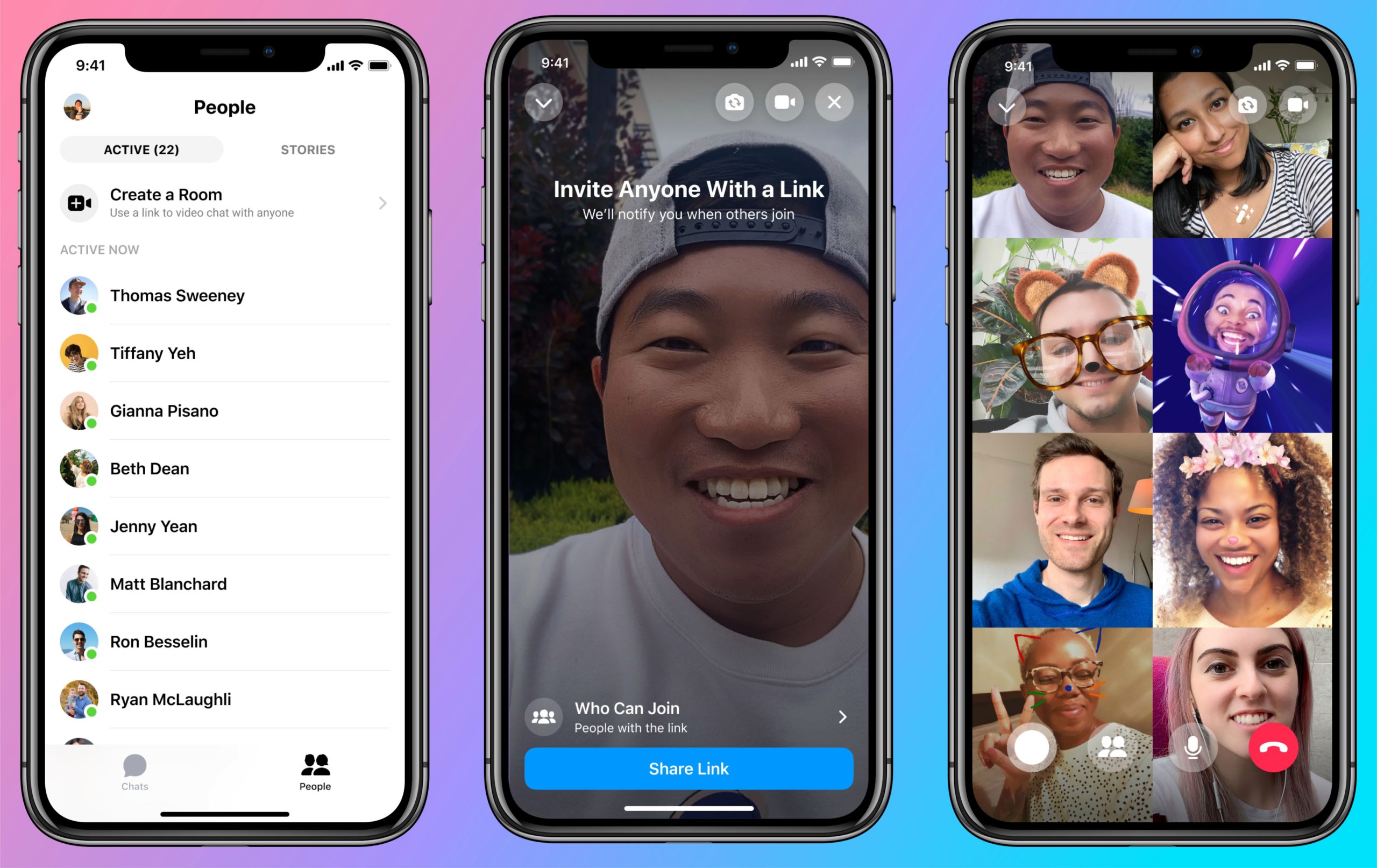 video call up to 50 people