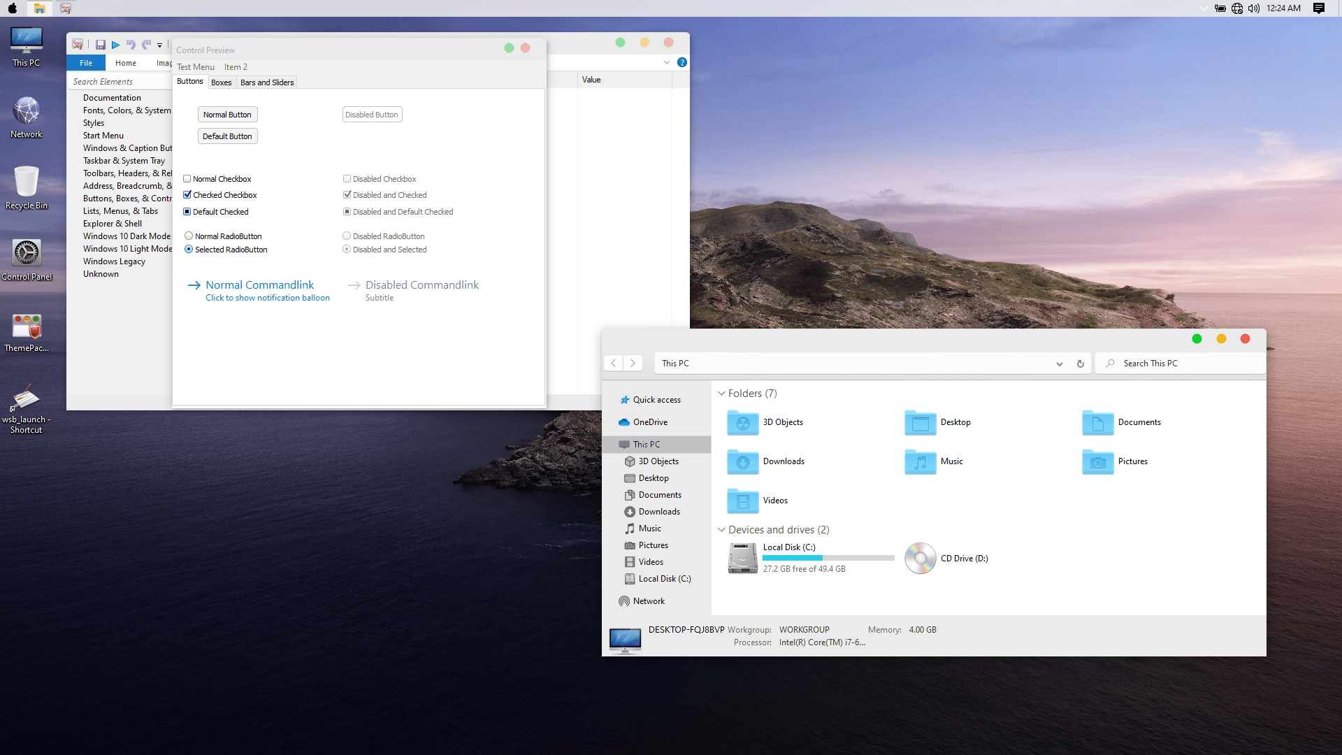 tema macOS (DevianArt)