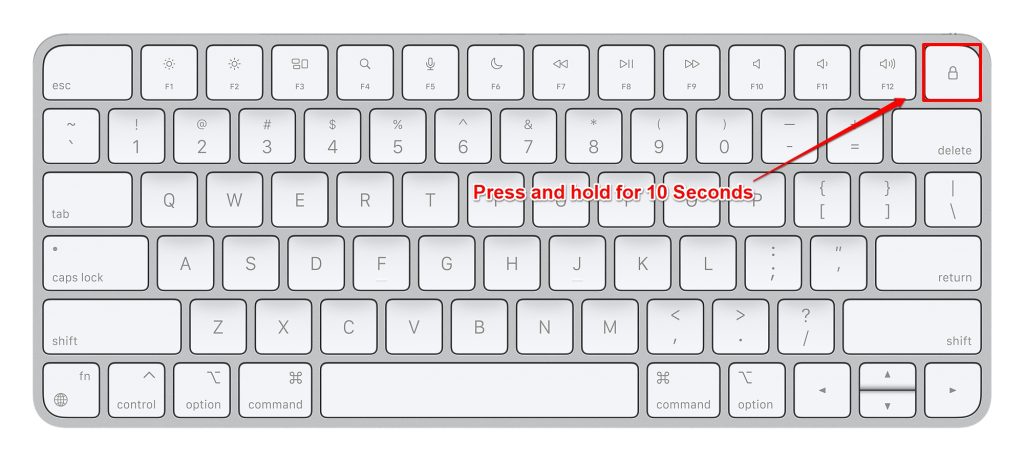 Reset SMC no Mac