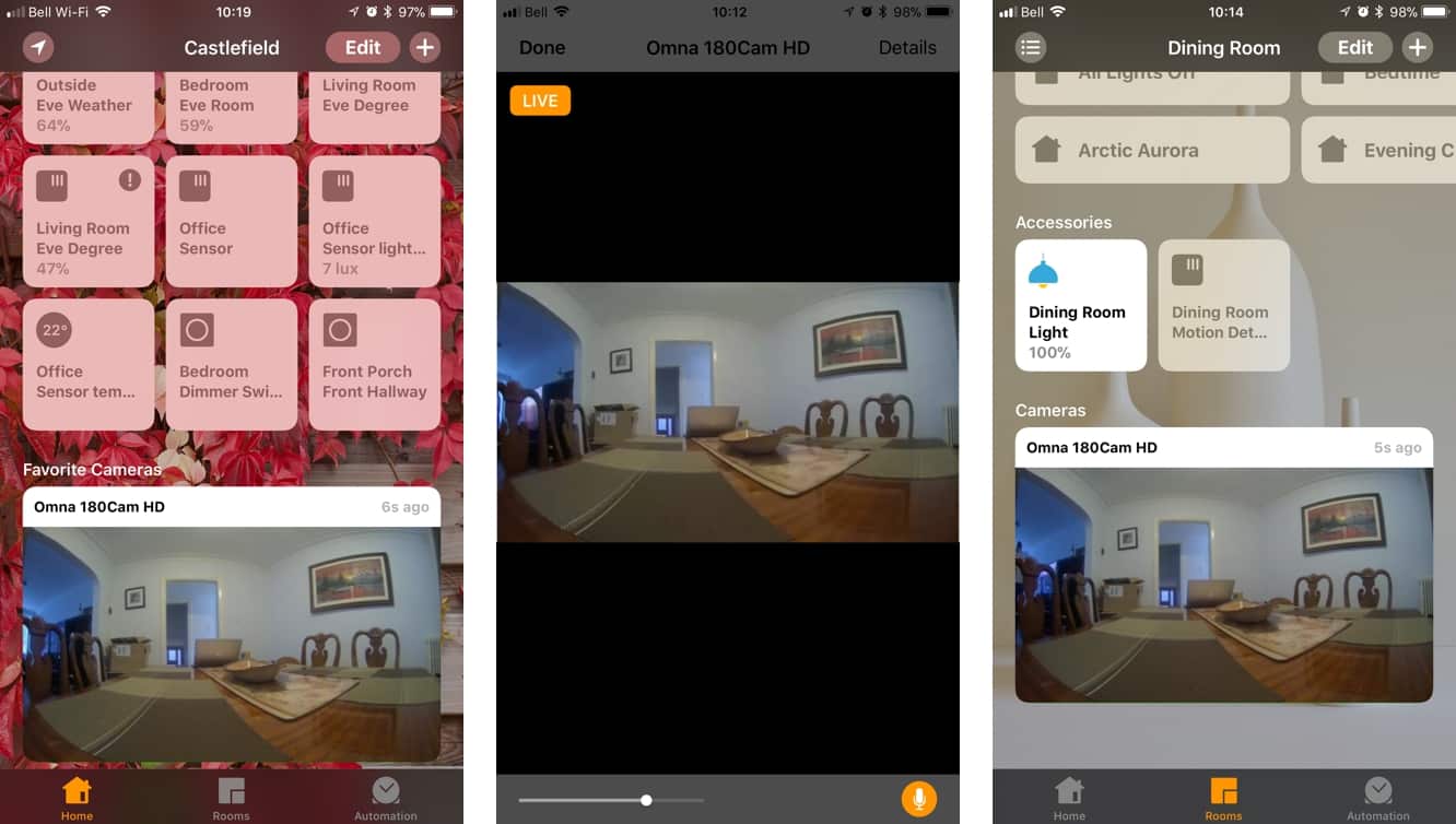 리뷰: D-Link Omna 180 Cam HD HomeKit 지원 카메라