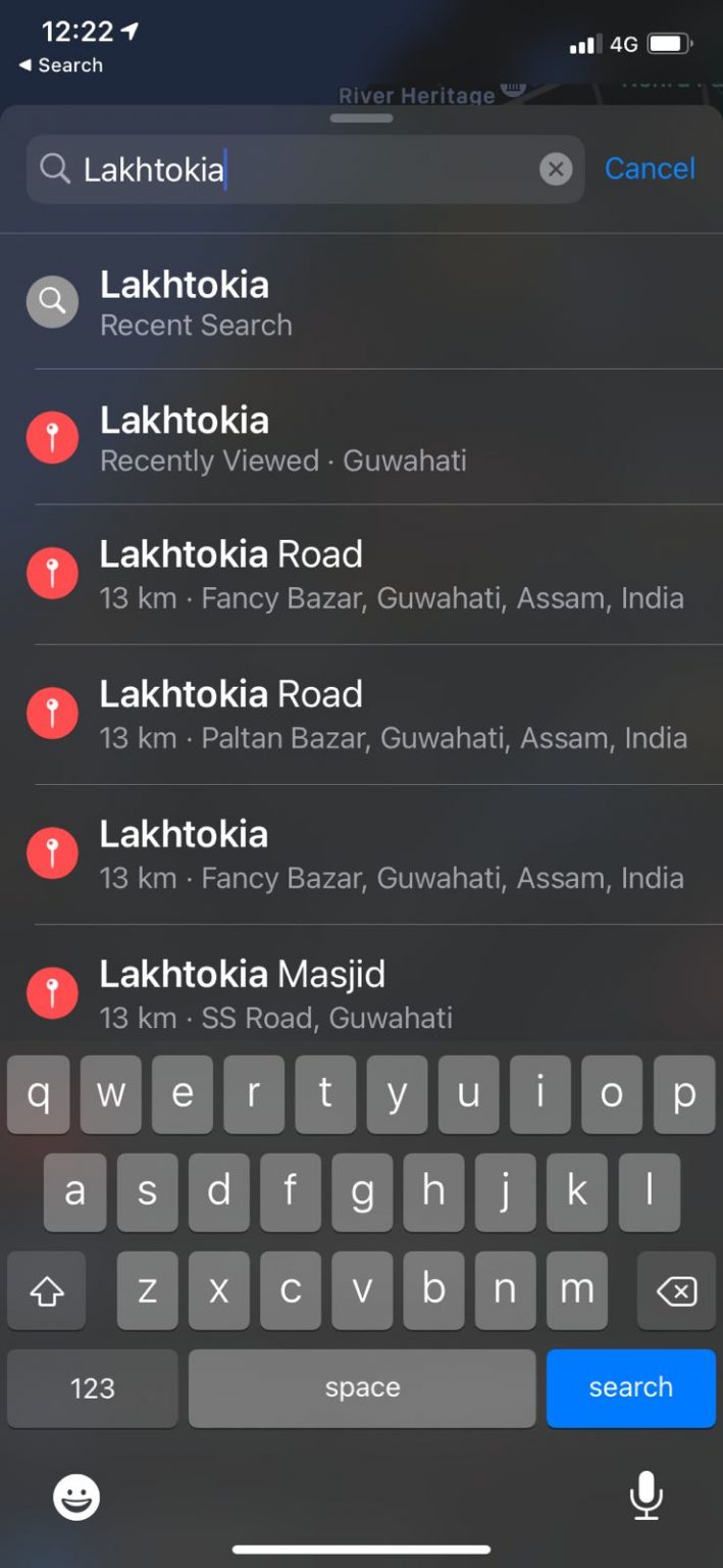 Wie man Apple Maps auf dem iPhone verwendet? 2
