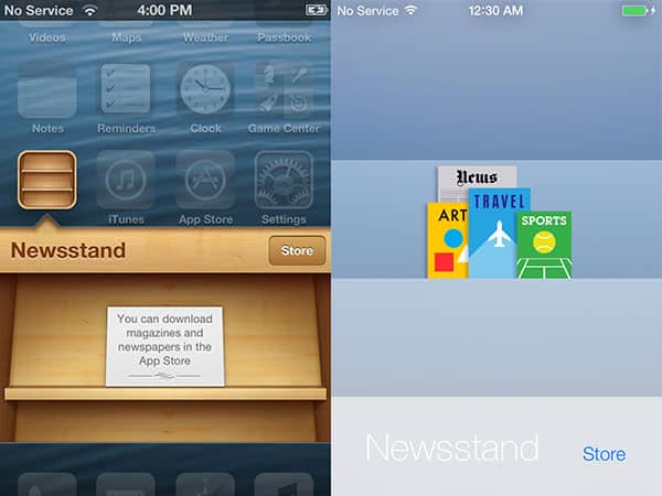 Novedades en iOS 7 para iPad, iPhone + iPod touch: Detalles + Pantallas
