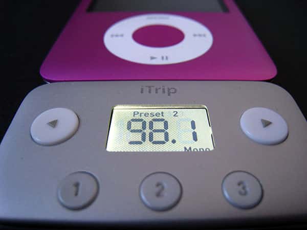 レビュー: Griffin iTrip for iPod nano (2008)