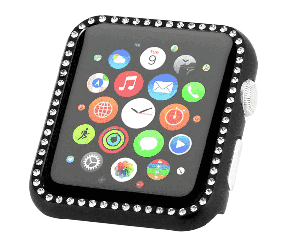 Esta es la Funda de Lujo de Diamantes para Apple Watch Series 5 de 44 mm y 40 mm.