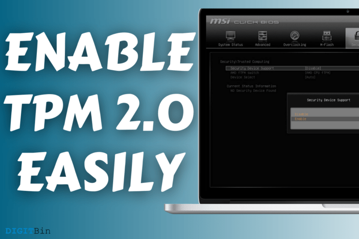 マザーボードBIOSでTPM 2.0を有効にする方法