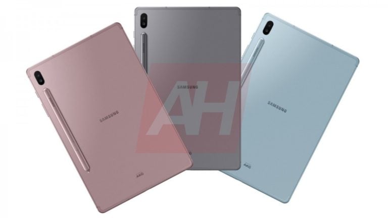 galaxy tab s6 renders