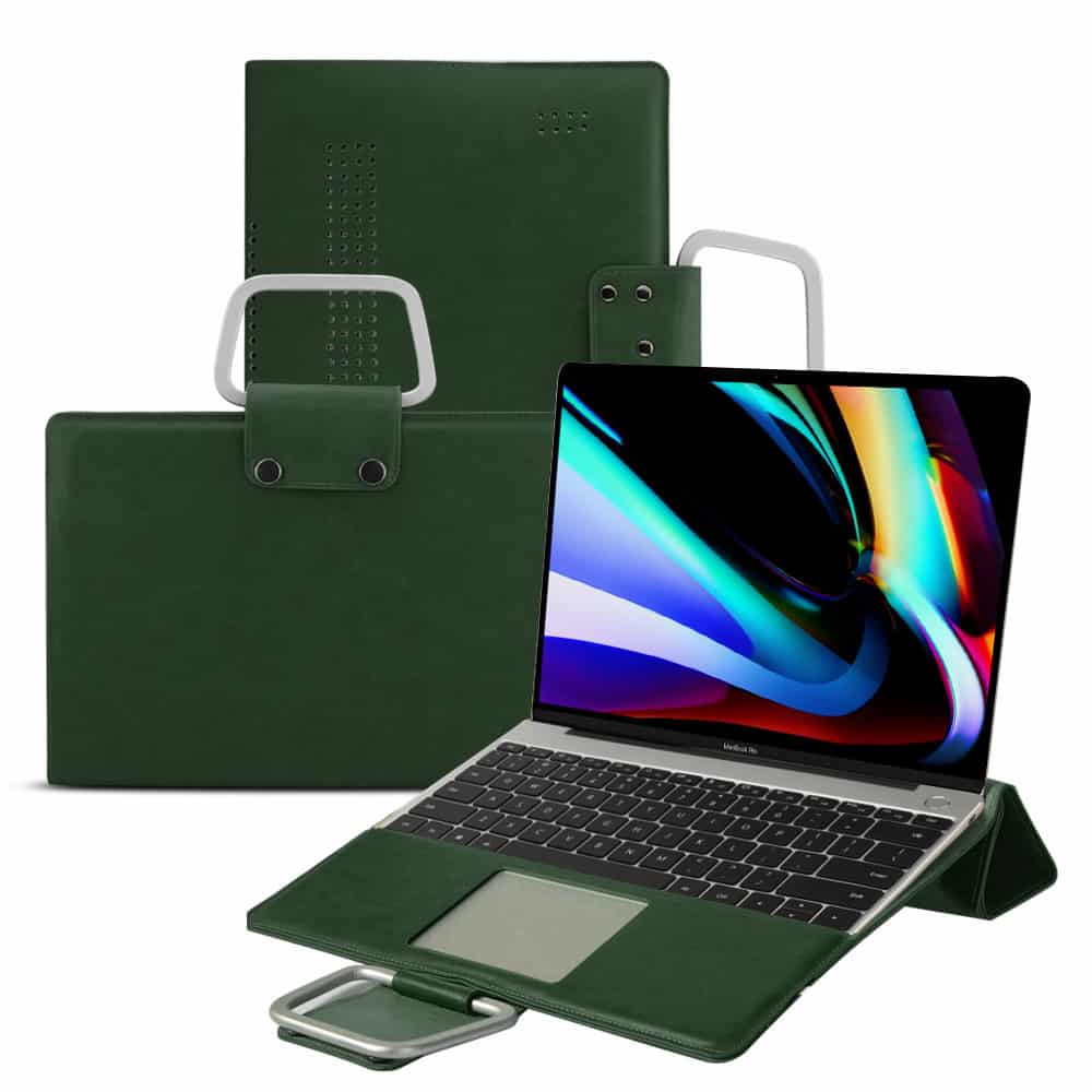 これはPUレザーマルチファンクショナルMacBook Pro 16インチケースです。
