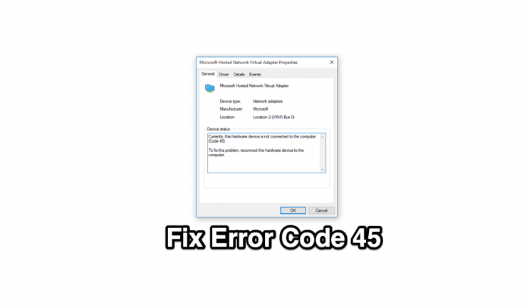 Corrigir_Código_de_Erro_45_Hardware_Dispositivo_Não_Conectado
