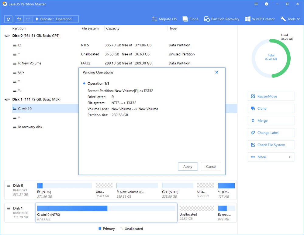 Format Local Disk C