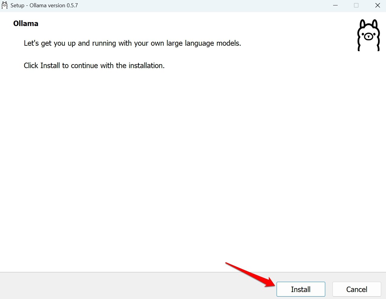 cómo instalar Ollama en Windows