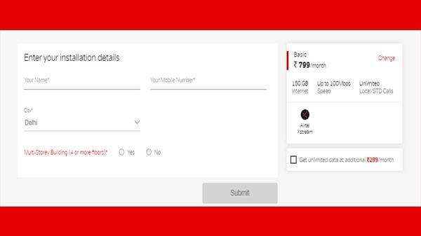 Airtel Ofreciendo 1000GB de Datos Adicionales