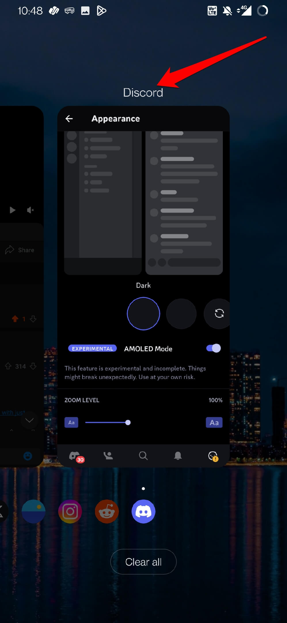 chiudi forzatamente Discord
