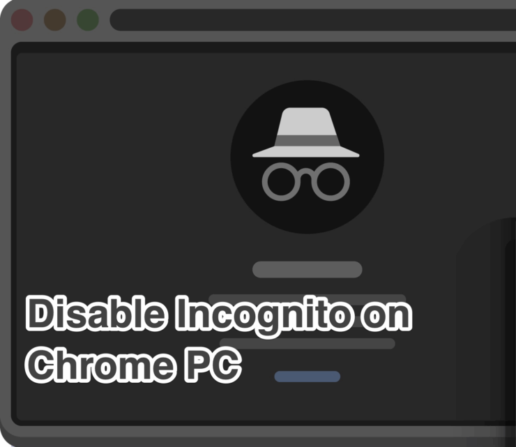 Inkognito in Chrome PC deaktivieren
