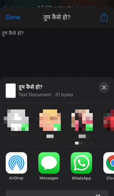 Puoi inviare il messaggio a chiunque