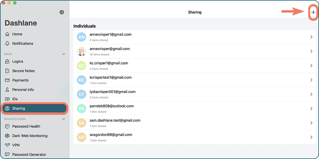 Dashlane Password Sharing - Bitwarden vs. Dashlane