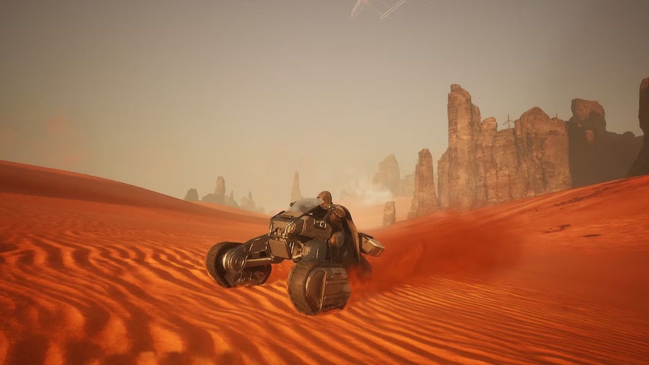 Dune Awakening Sandbike