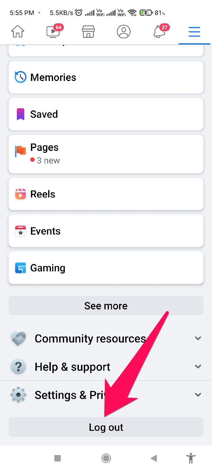 Como Corrigir o Problema de Notificação do Facebook Não Funcionando no Android? 6