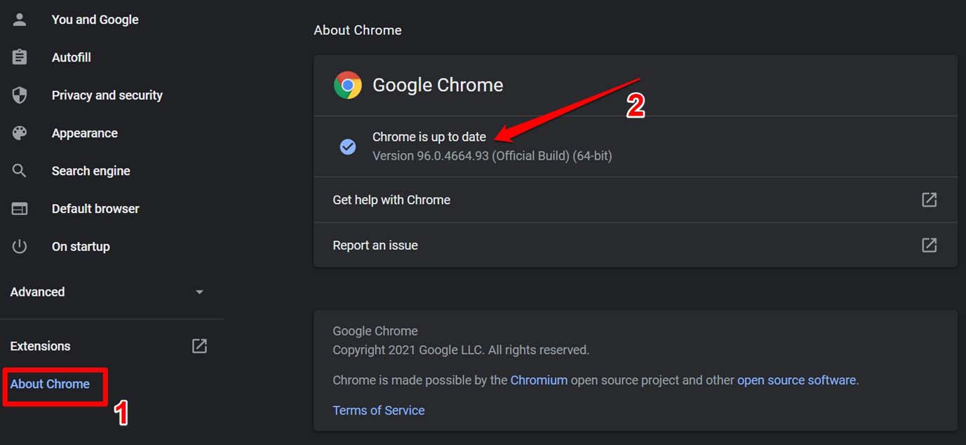 À propos de Chrome