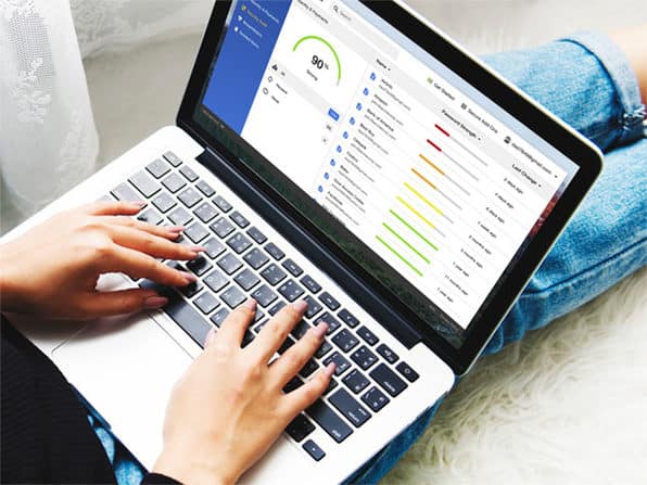 Keeper Password Manager on MacBook