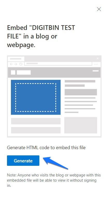 HTML-Embed generieren
