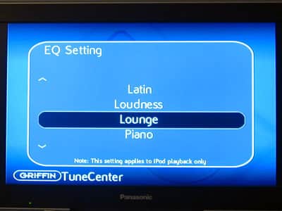 Überprüfung: Griffin TuneCenter Home Media Center für iPod (ohne Wi-Fi)