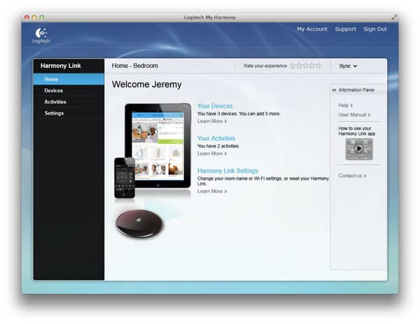 Recensione: Logitech Harmony Link per iPad, iPhone + iPod touch