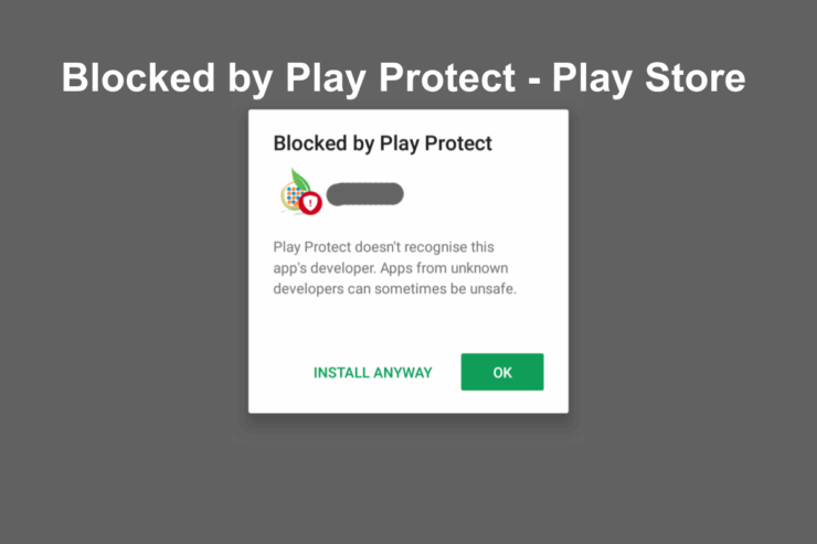 Playストアによってブロックされた - Play Protect