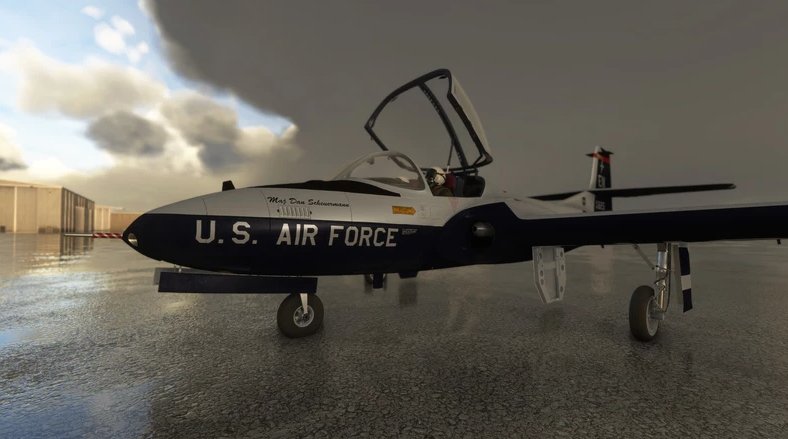VrilleAPlat Cessna T‑37B Tweet - MSFS 2024을 위한 최고의 무료 항공기