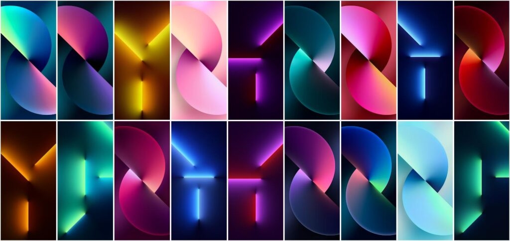 Обои iPhone 13 и 13 Pro - Официальные обои iOS