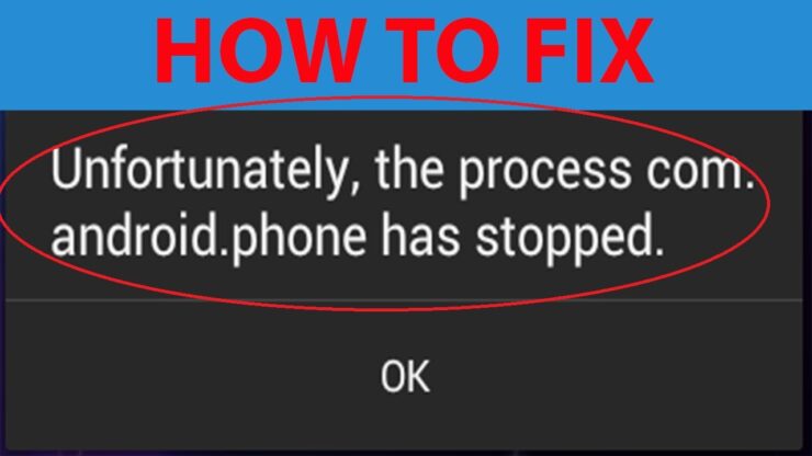 Infelizmente o Process.com.android.phone Parou