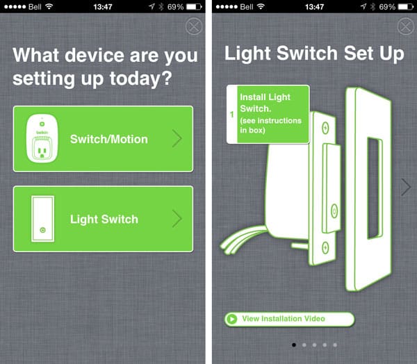 Überprüfung: Belkin WeMo Lichtschalter