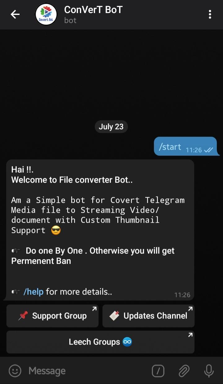 ConVerT BoT