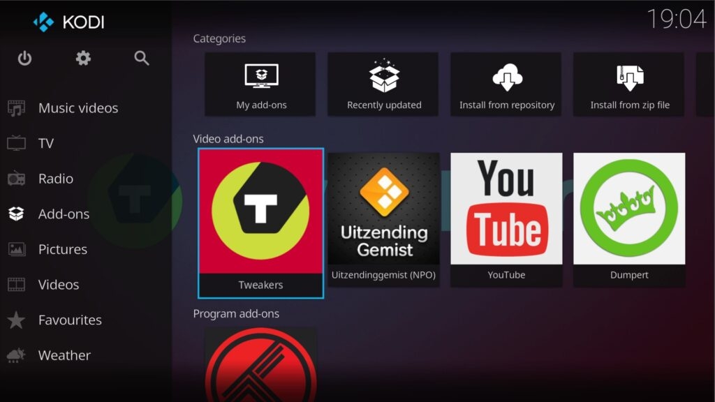 Kodi per TV - Migliori App per Android TV