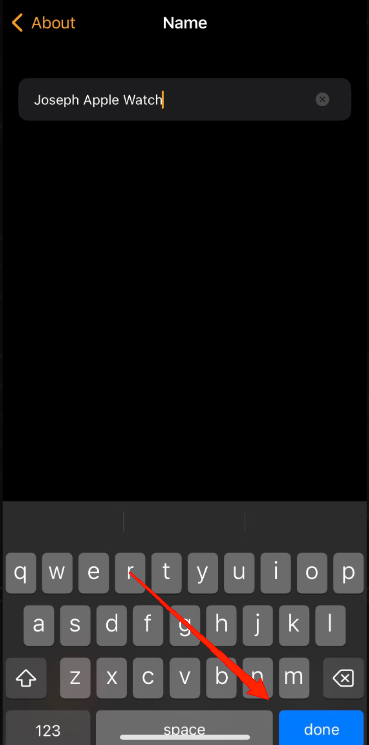 Cómo Cambiar el Nombre del Apple Watch 2