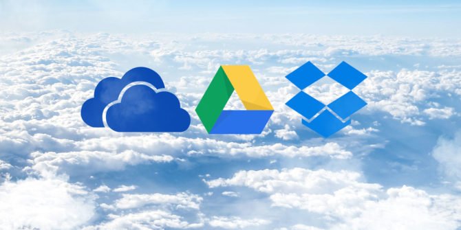 Google Drive Vs One Drive Vs Drop Box