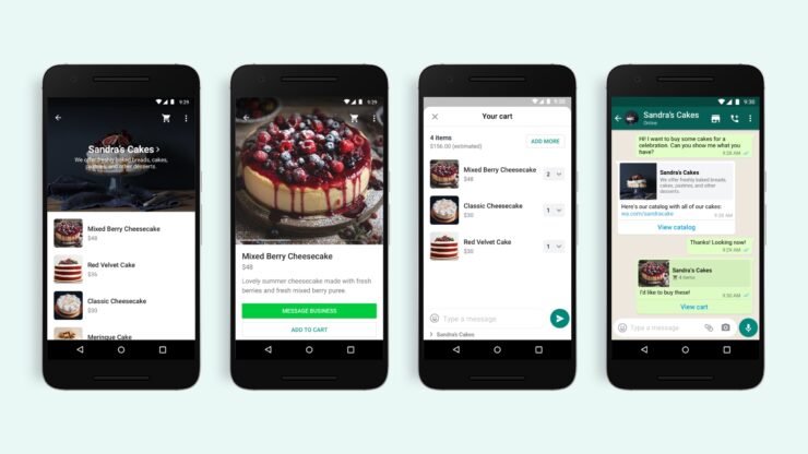 Funktion „In den Warenkorb“ für WhatsApp veröffentlicht