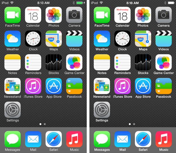 Einen sanften Übergang zu iOS 7