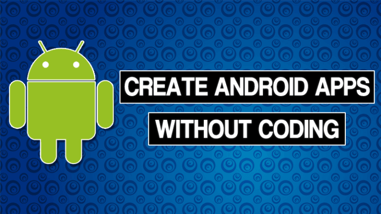 applications android sans codage