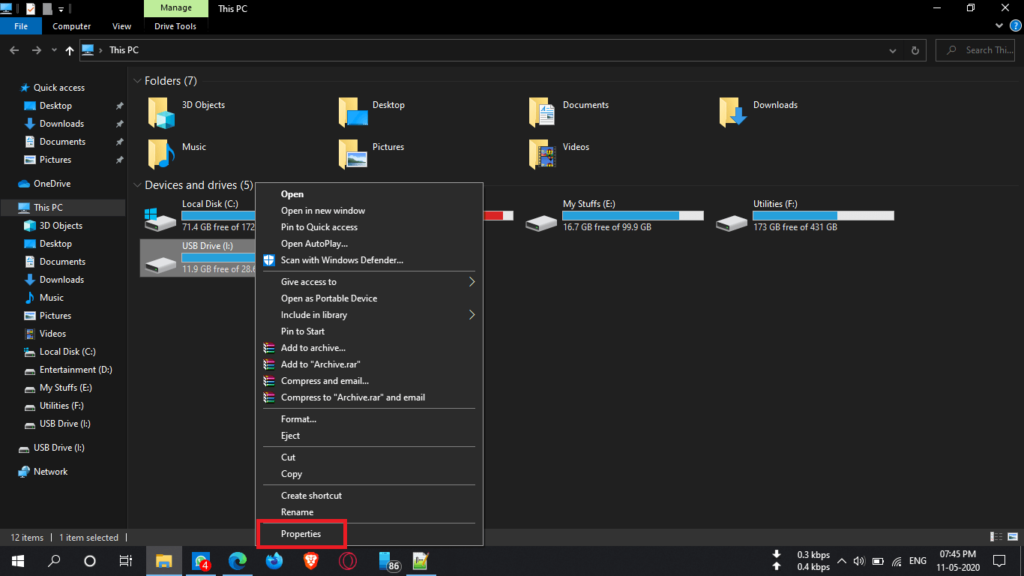 Remove Write Protection