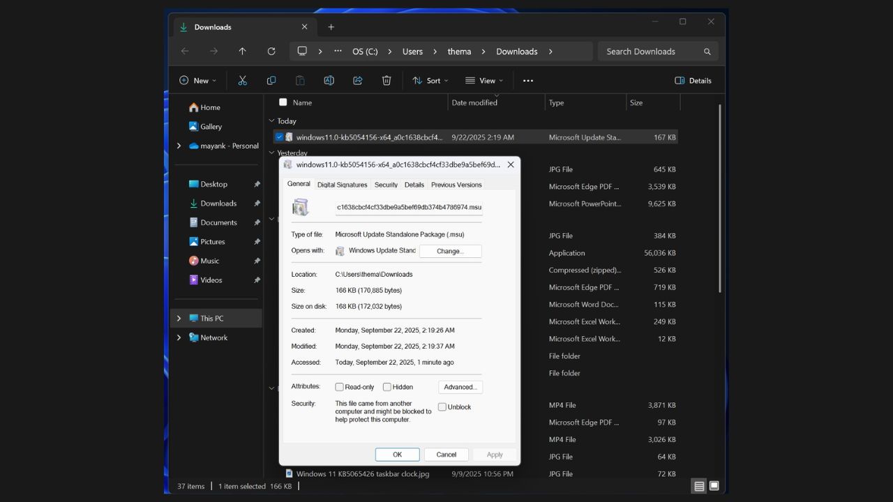 Windows 11 25H2 Veröffentlichung