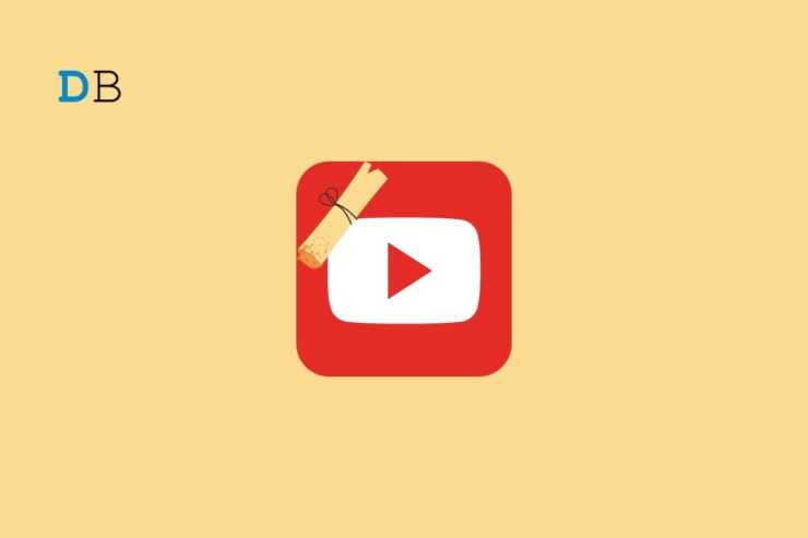 Correggi la cronologia di visione di YouTube che non funziona