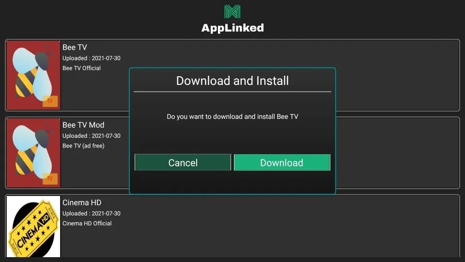 AppLinked - Télécharger APK - Codes AppLinked
