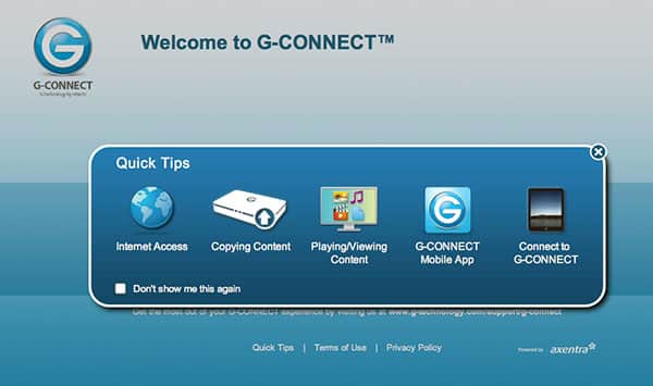 Recensione: G-Technology G-Connect Storage Wireless per iPad