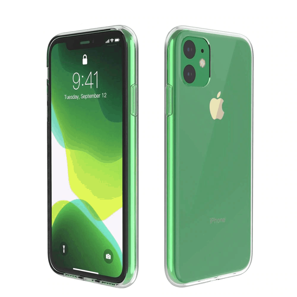 Questa è una custodia trasparente per iPhone 11 Pro Max di Hadinas.