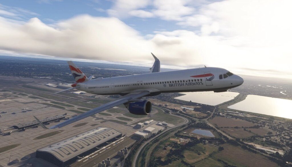 British Airways G‑NEOP (iniBuilds A321neo) - Libreas del Airbus A321LR para MSFS 2024