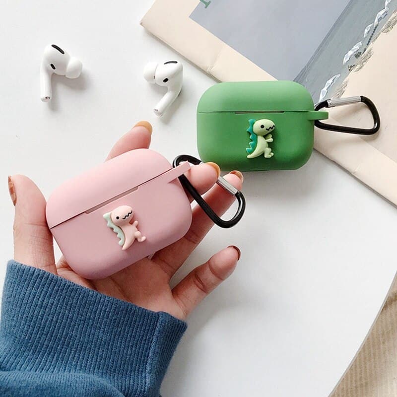 Questa è una custodia Piccolo Dinosauro per AirPods Pro