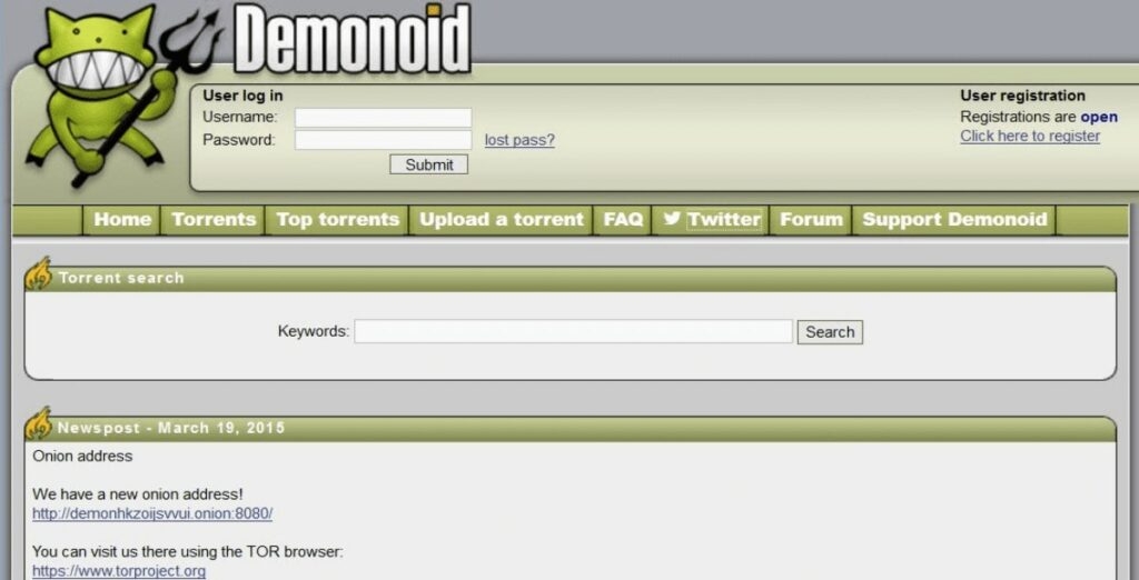 Demonoid Proxy