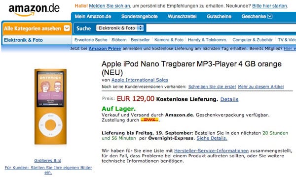 4GB 第4世代 iPod nano の背後にある理由