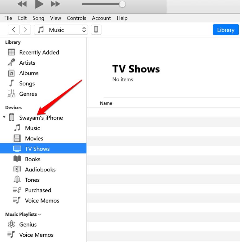 transfer iPhone files to PC