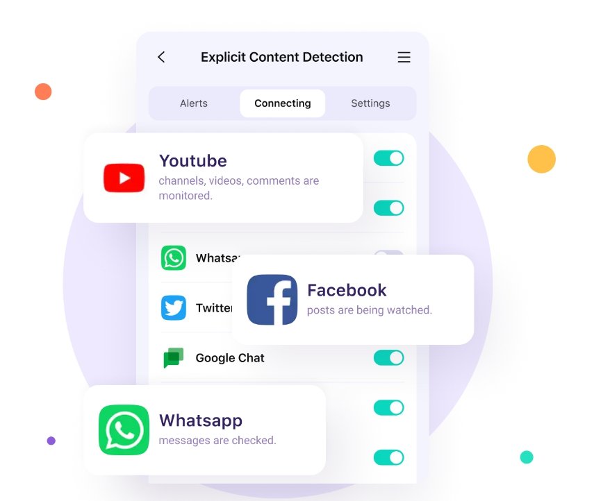 detección de contenido explícito FamiSafe
